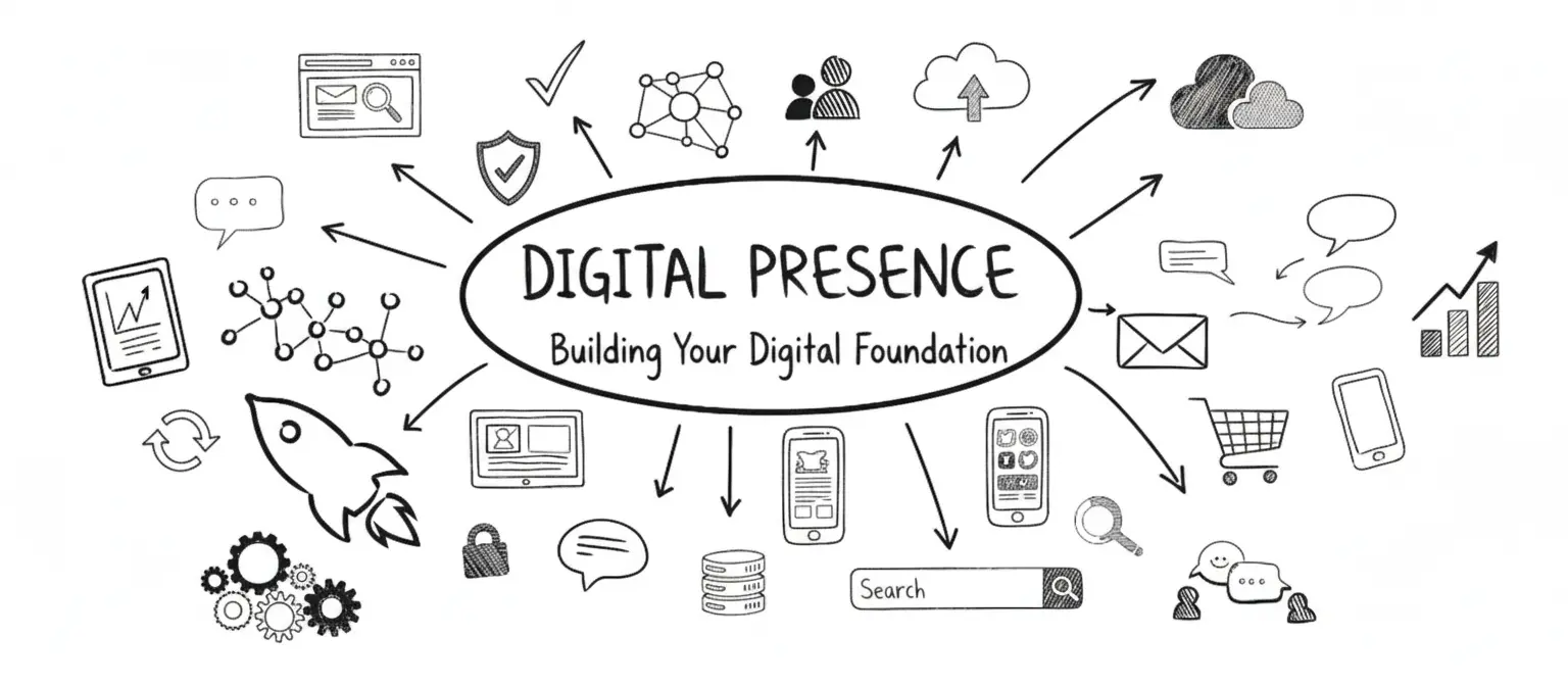 Digital Presence Illustration