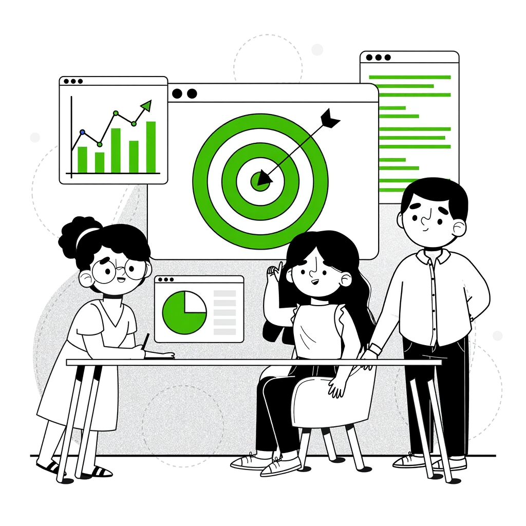 Growth & Marketing Illustration